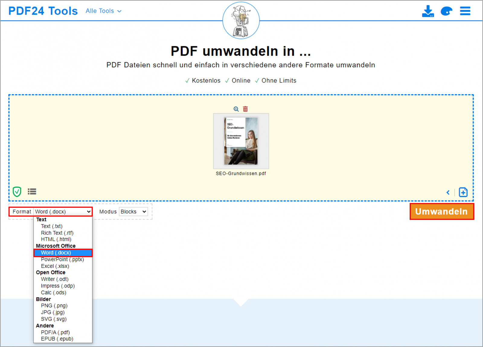 Pdf In Word Umwandeln Einfache Wege Mac