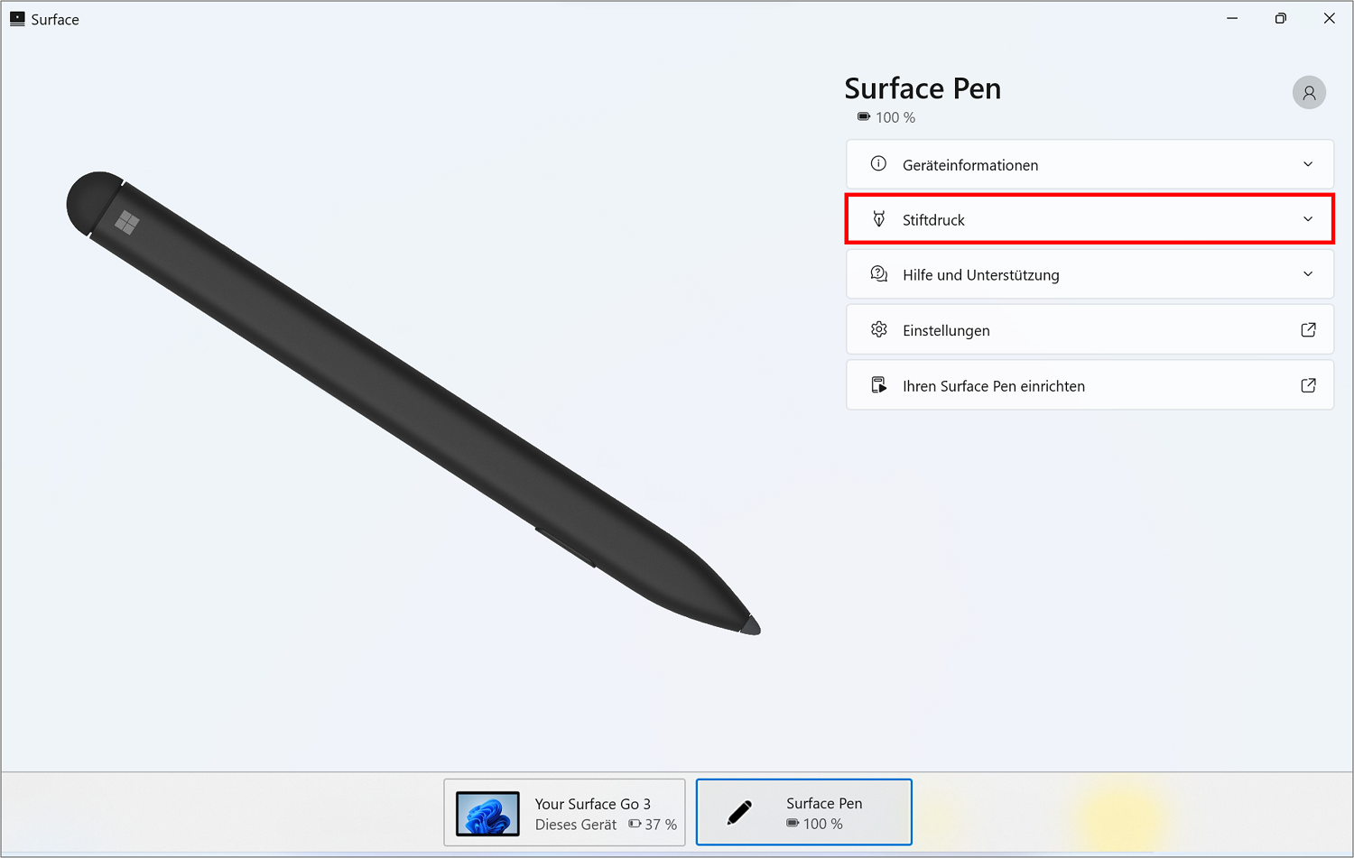 Microsoft Funktionen nützlichsten des Surface Pen: Die Stifts
