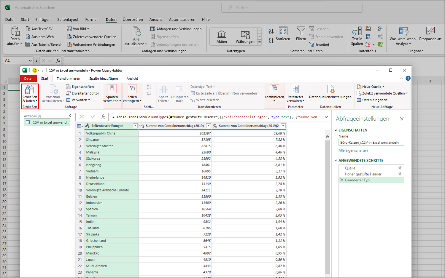 CSV In Excel Umwandeln Und Importieren Anleitung 