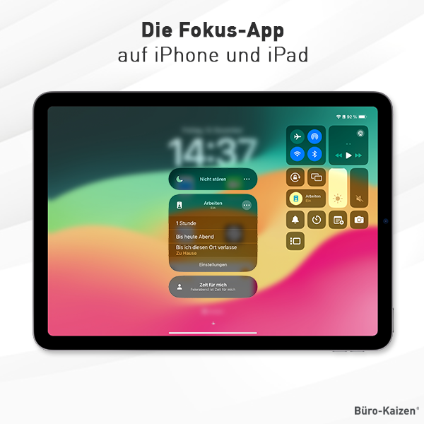 Fokus-App iPad und iPhone