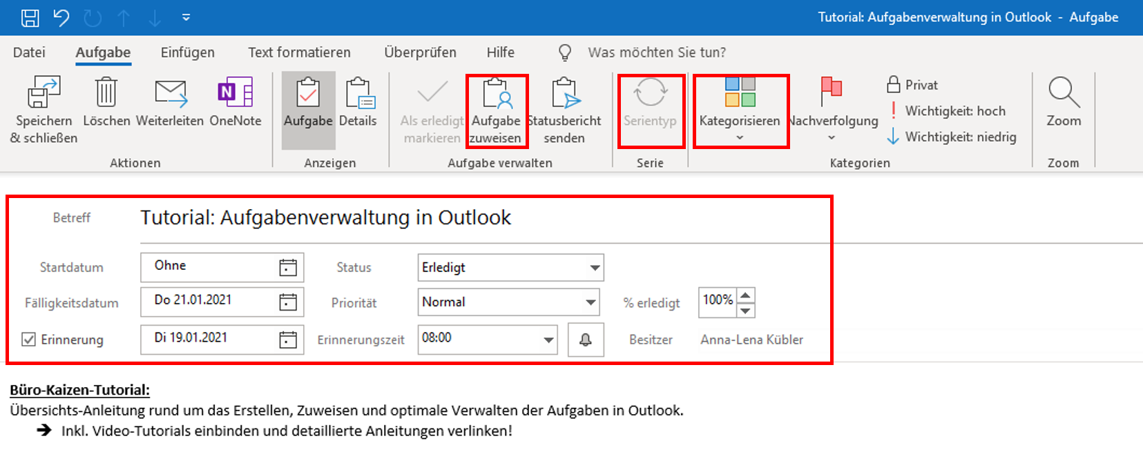 Aufgabenverwaltung in Outlook 6 hilfreiche Schritte