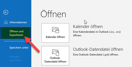 Outlook Kalender Exportieren/Importieren: So geht's  Büro-Kaizen