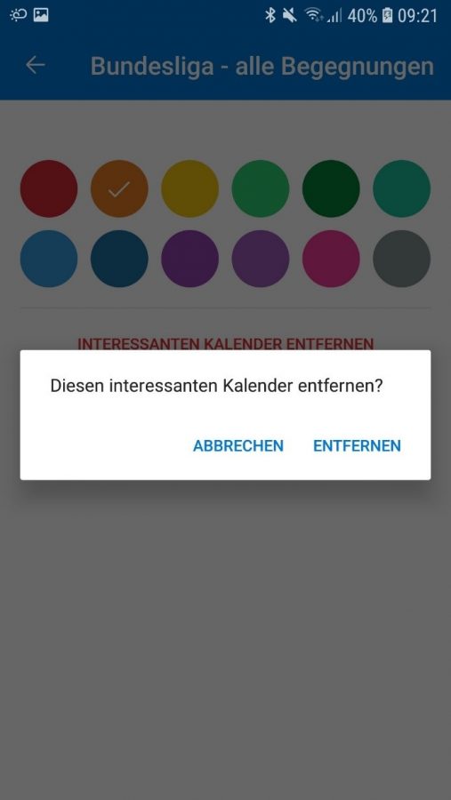 Android 9 Kalender Löschen 