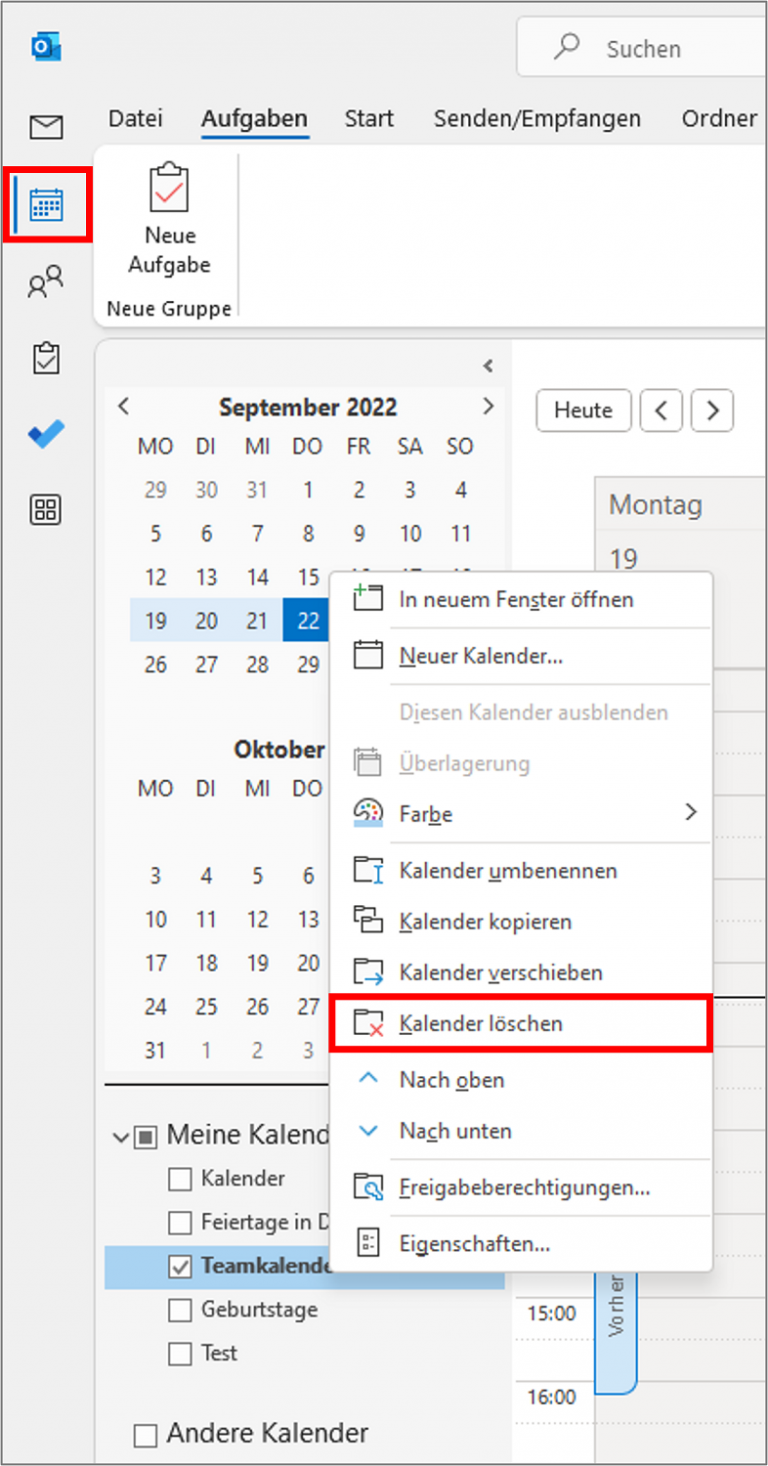 Outlook Kalender löschen Schnell und unkompliziert