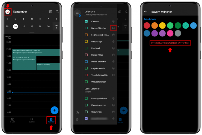 Android 9 Kalender Löschen 