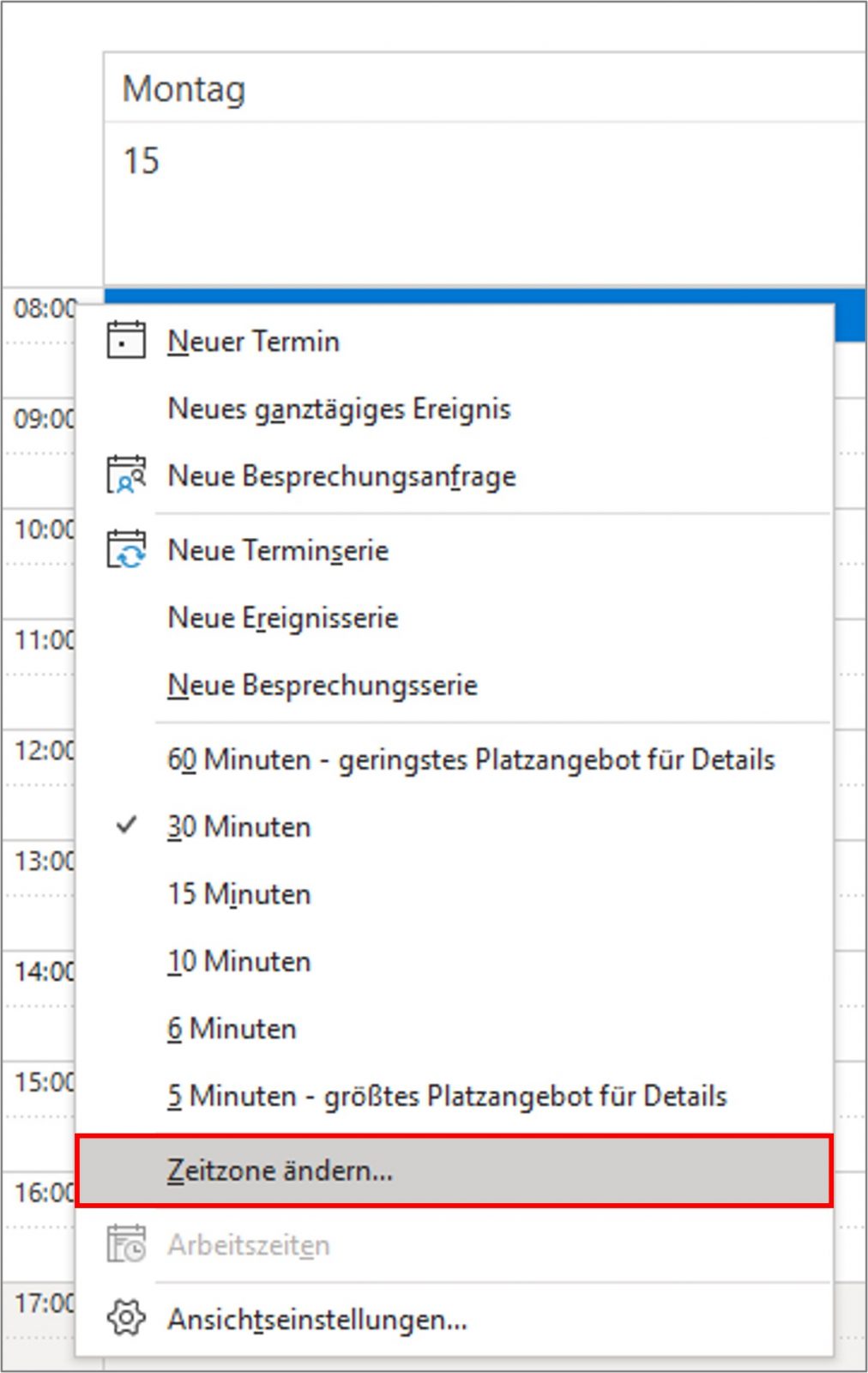 Outlook 2025 Kalender Kw Einstellen 