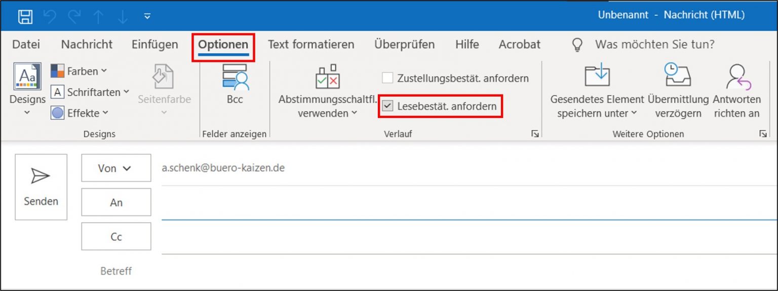 Outlook Kalender Leseberechtigung Einrichten 