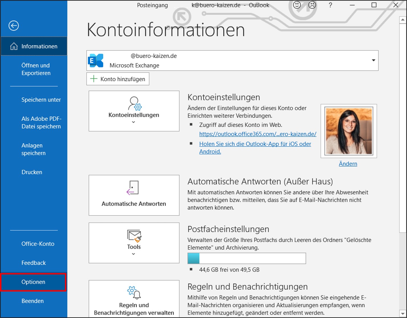 Outlook Kalender Leseberechtigung Einrichten 