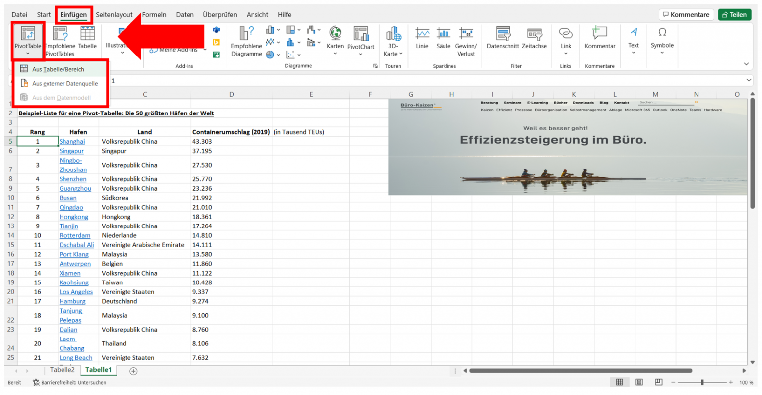 Pivot Tabelle In Excel Erstellen Einfach Erkl Rt Mit Beispiel