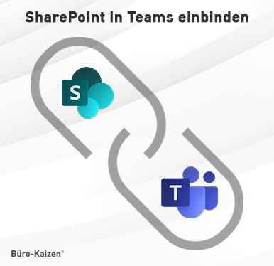 SharePoint in Teams einbinden. 