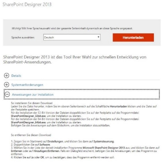 sharepoint designer 2013 tutorial deutsch
